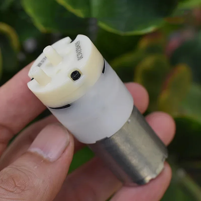 JQB370-3E DC 3V 3.7V 소형 미니 370 모터 다이어프램 공기 펌프 진공 펌프 음압 자체 프라이밍 흡입 펌프 모니터