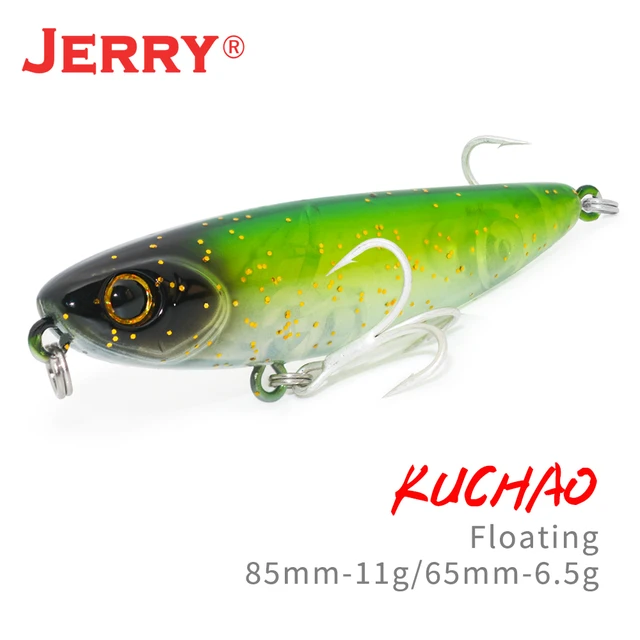 Jerry Topwater Pencil Rock Fishing Lure 65/85mm 6.6/11.1g Floating