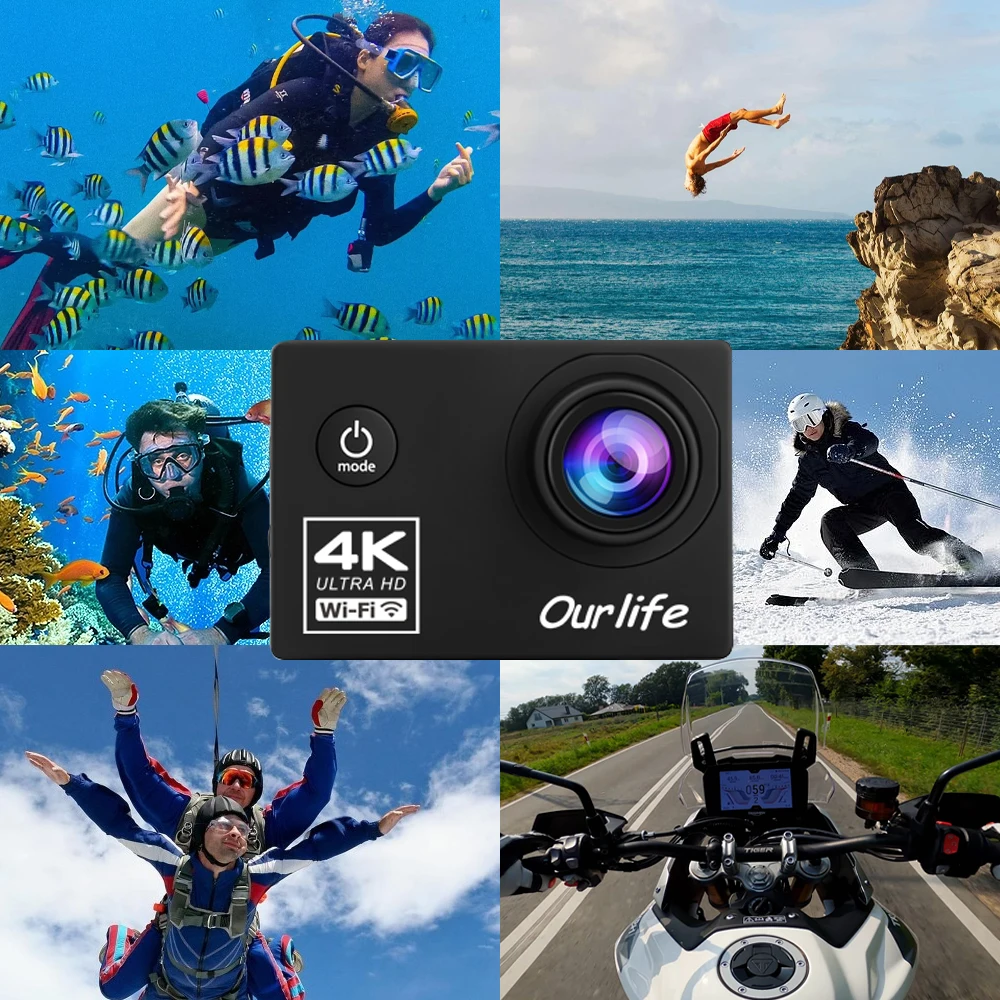 Ultra HD 4K Action Camera 6
