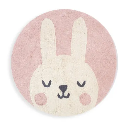 INS Cartoons Mat for Children 100cm Baby Play Mat Round Carpet Lion Playmat Newborn Photography Props Living Room Carpet