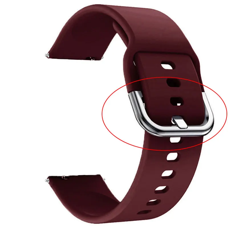 Breathable Silicone Smartwatch Band - Official Strap Accessories