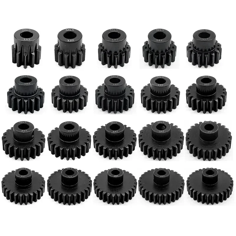 8 mm M1,5 11T-30T Ritzel aus gehärtetem Stahl für Traxxas X-Maxx 1/5 RC Auto | Hochpräzises Motorgea