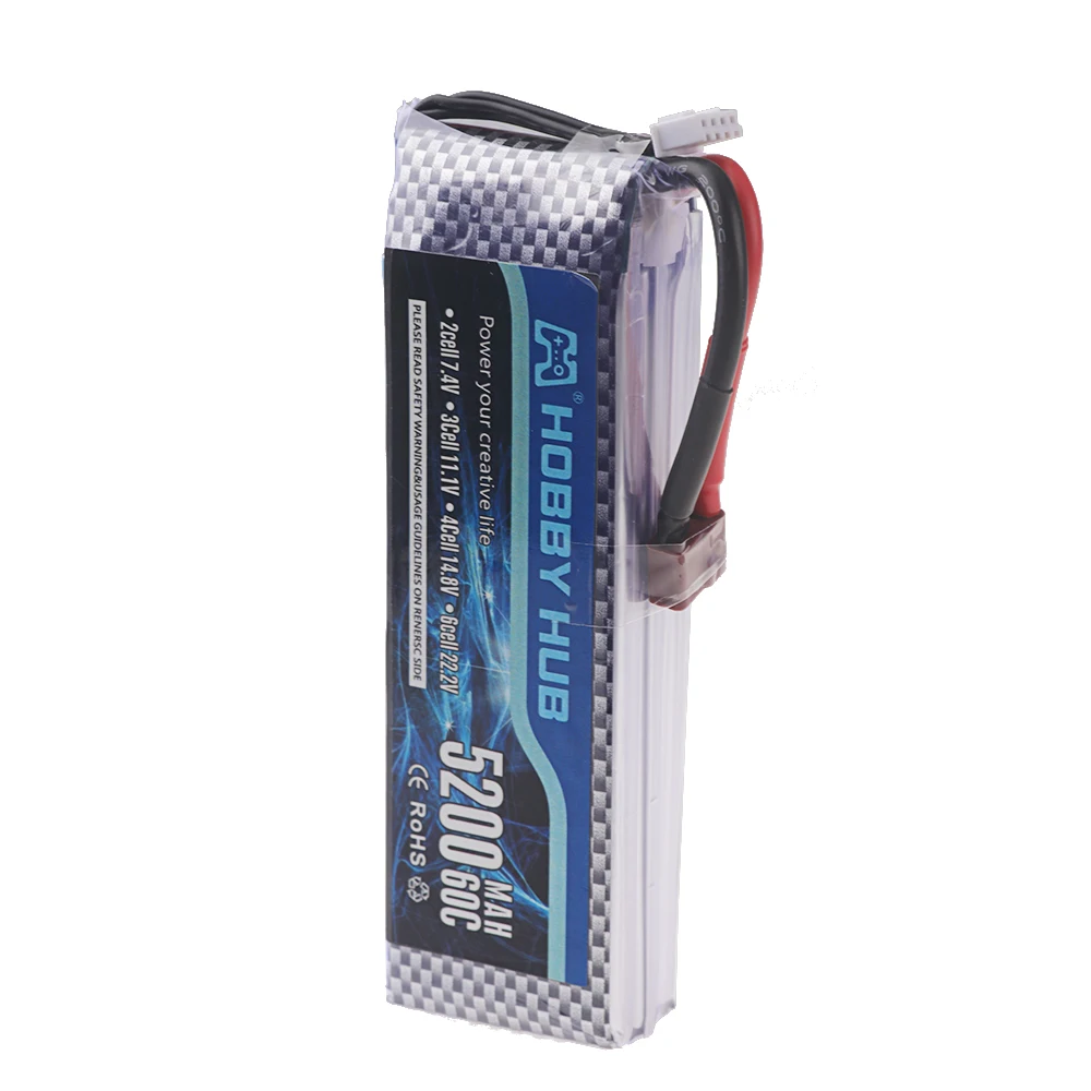 Batterie Drone 5200mAh XT60/XT90/EC5 - Lot 1 ou 2 PCS