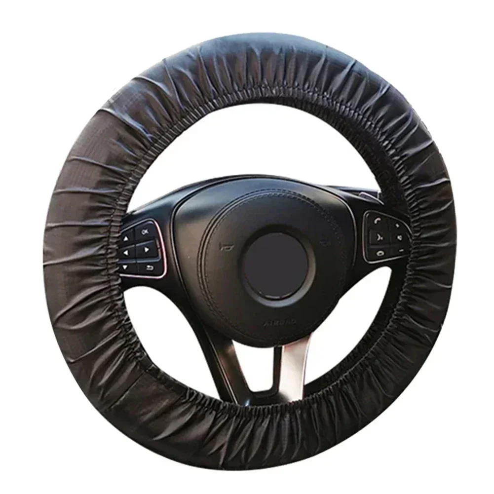 Car Steering Wheel Cover Dust-proof Universal Oxford Cloth Repair Protection Parts