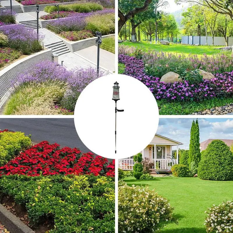 Solar Pathway Lights Outdoor Garden Stake Light Waterproof Solar Garden Lights Landscape Lighting For Pathway Yard Patio 5