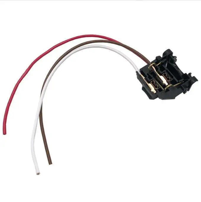 포드 포커스 MK2 포커스 MK3 자동차 H7 로우 빔 램프 헤드 라이트 전구 블랙 홀더 어댑터 하네스 자동차 액세서리 부품에 대 한 1PC