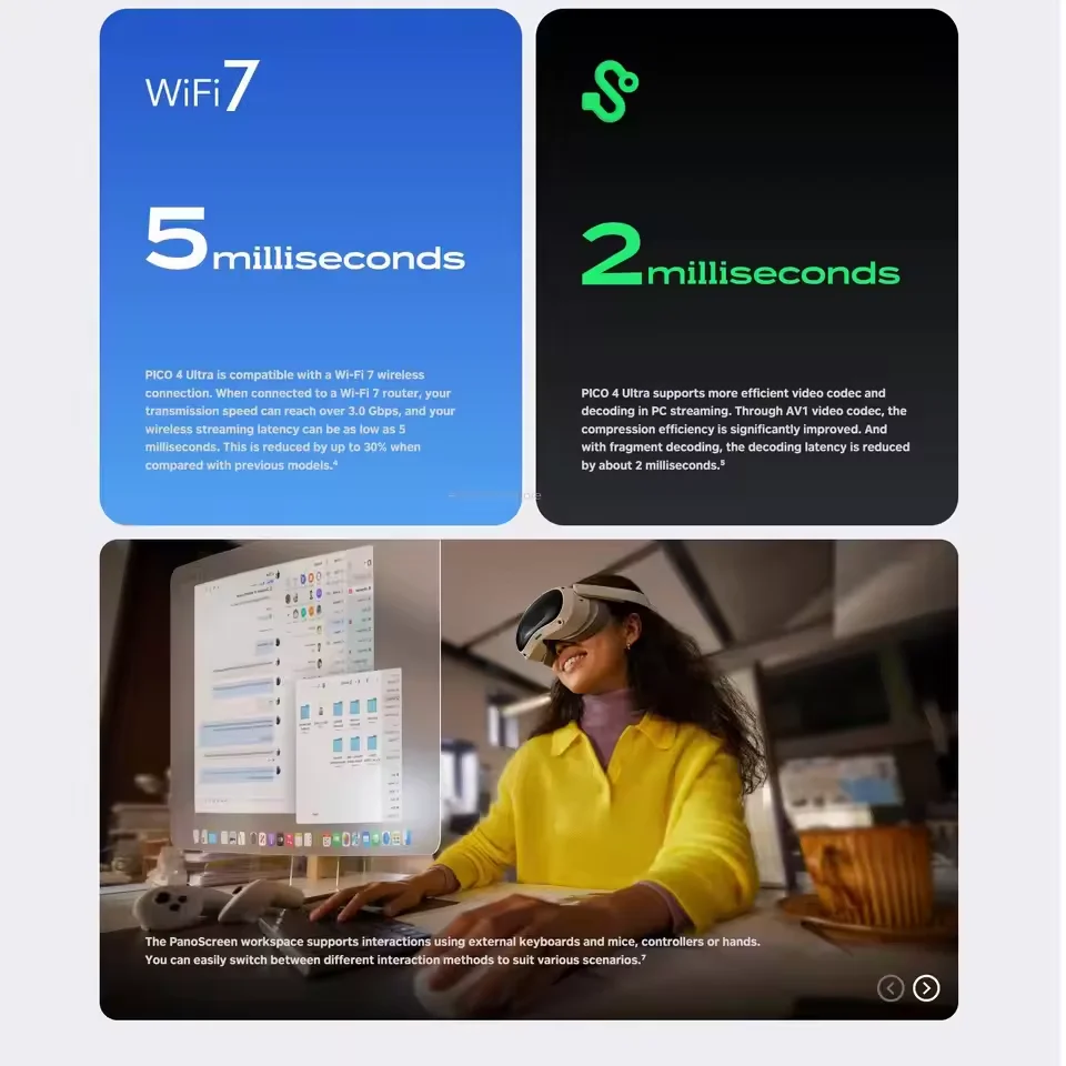 Occhiali VR, Occhiali Realtà Virtuale per cellulari con Bluetooth