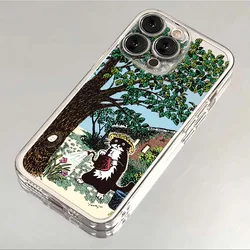 Charming Cartoon Black Cat Clear TPU Phone Case - Samsung A23 (T - 295KXX438A1)