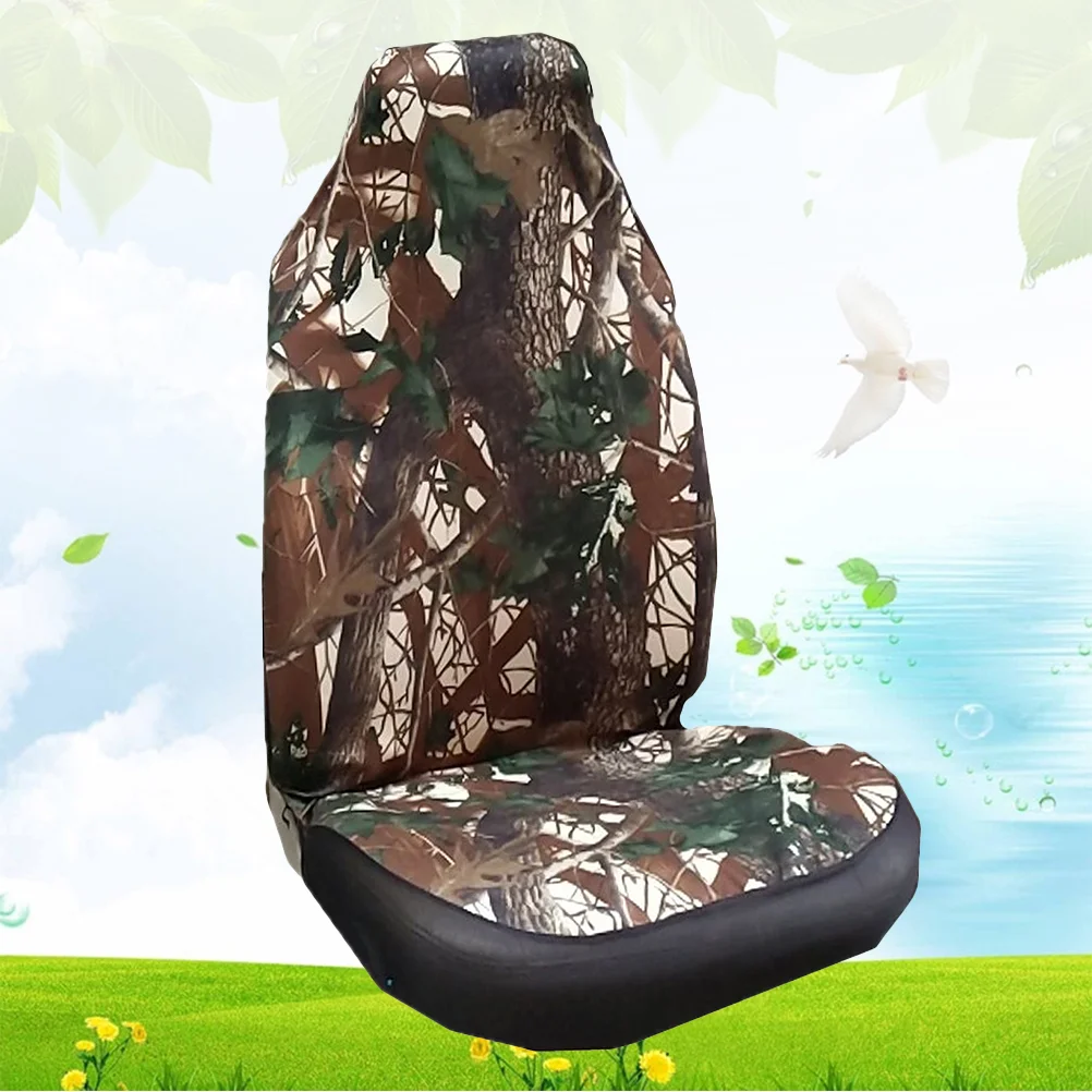

Universal Camouflage Front Seat Cover Bucket Seat Cover Blanket Pad Protectors for Car SUV Truck