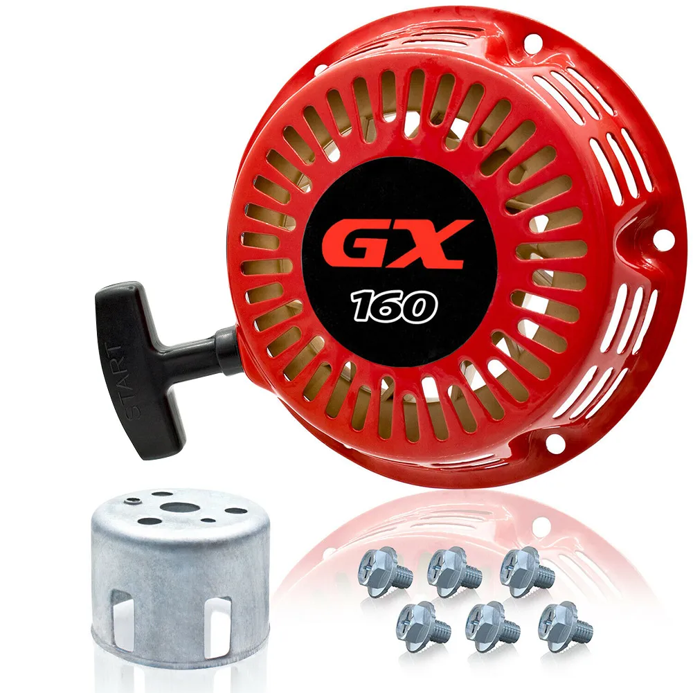 Recoil Pull Cord Starter Assembly For  Honda GX120 GX160 5.5hp GX200 Mowers 