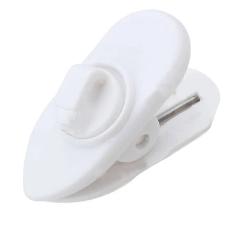 Wire Cord Collar Nip Clamp Holder Mount Headphone Wire Holder Earphone Cable Cord Wire Lapel Clip headset Accessories