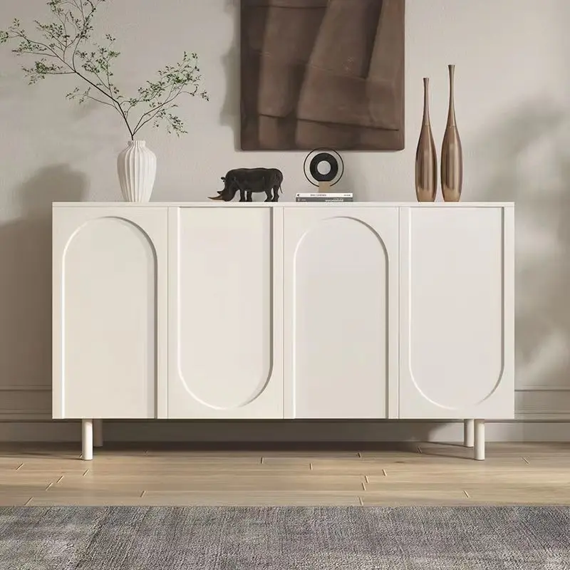 

custom，MIDOSO modern simple design white shoe cabinet living room furniture floor storage cabinet
