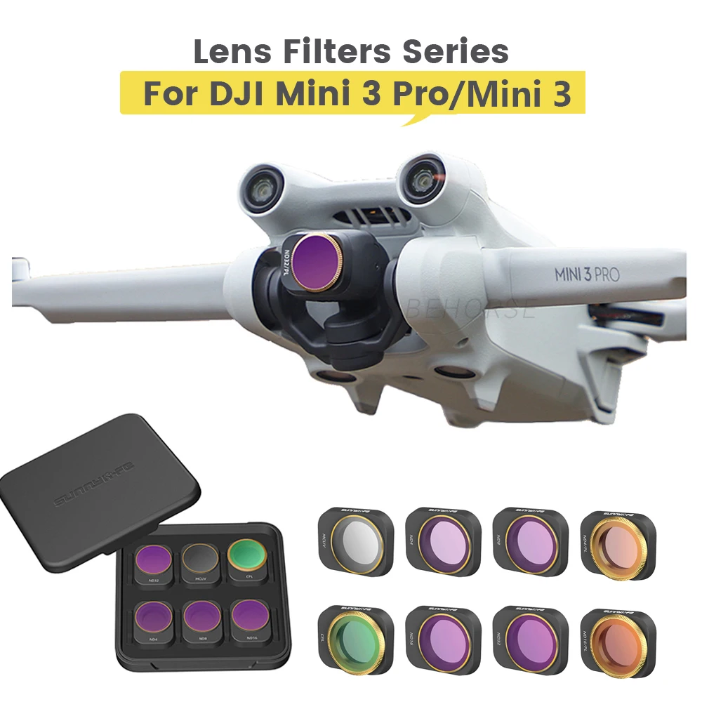 Lens Filters ND Filters Set Drone Filter For DJI Mini 3 Pro/Mini 3 Camera Lens Kit MCUV CPL ND NDPL 4/8/16/32