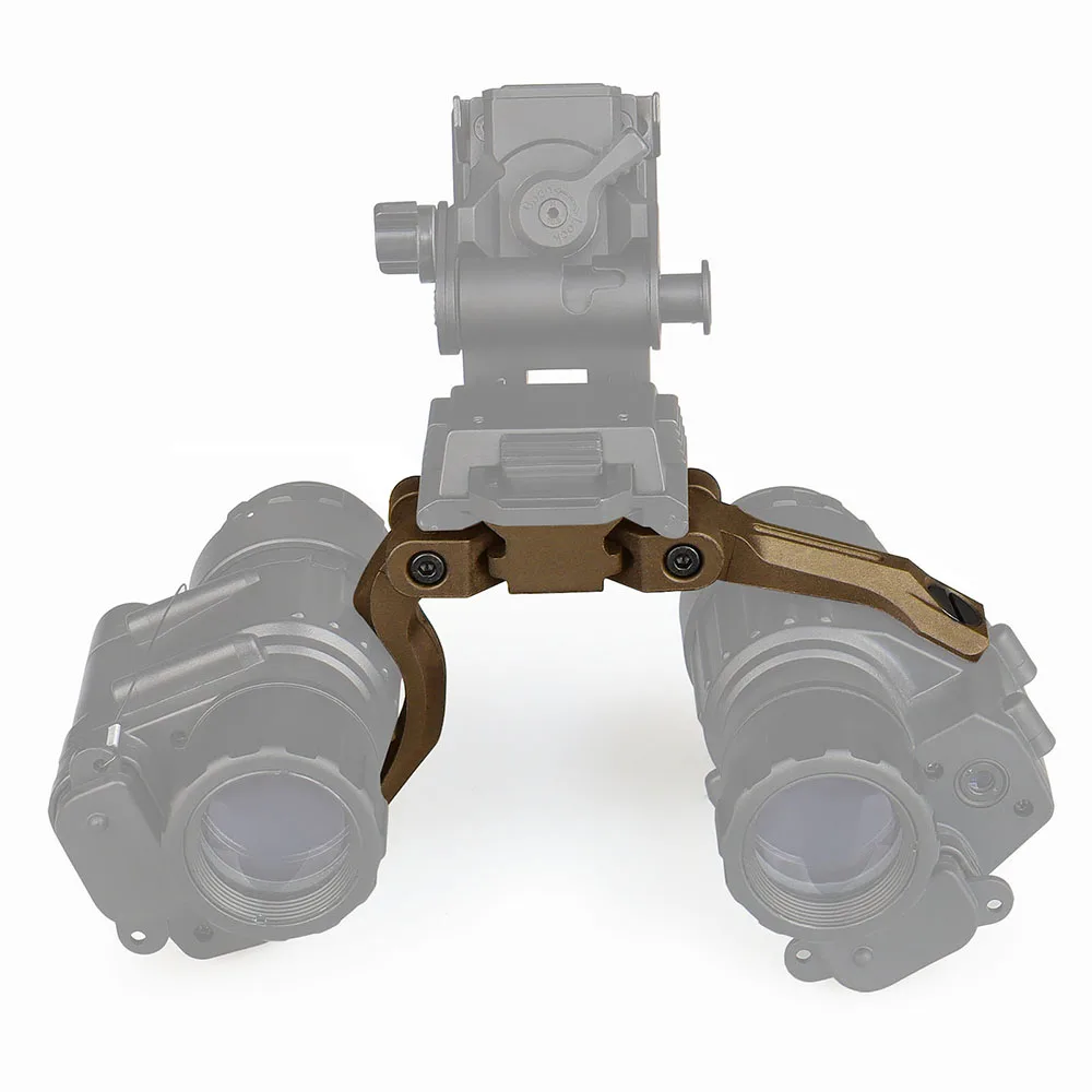 Plactic PVS-14 Night Vision Bridge helemt mount holder Binocular Bridge Adapter gz240257