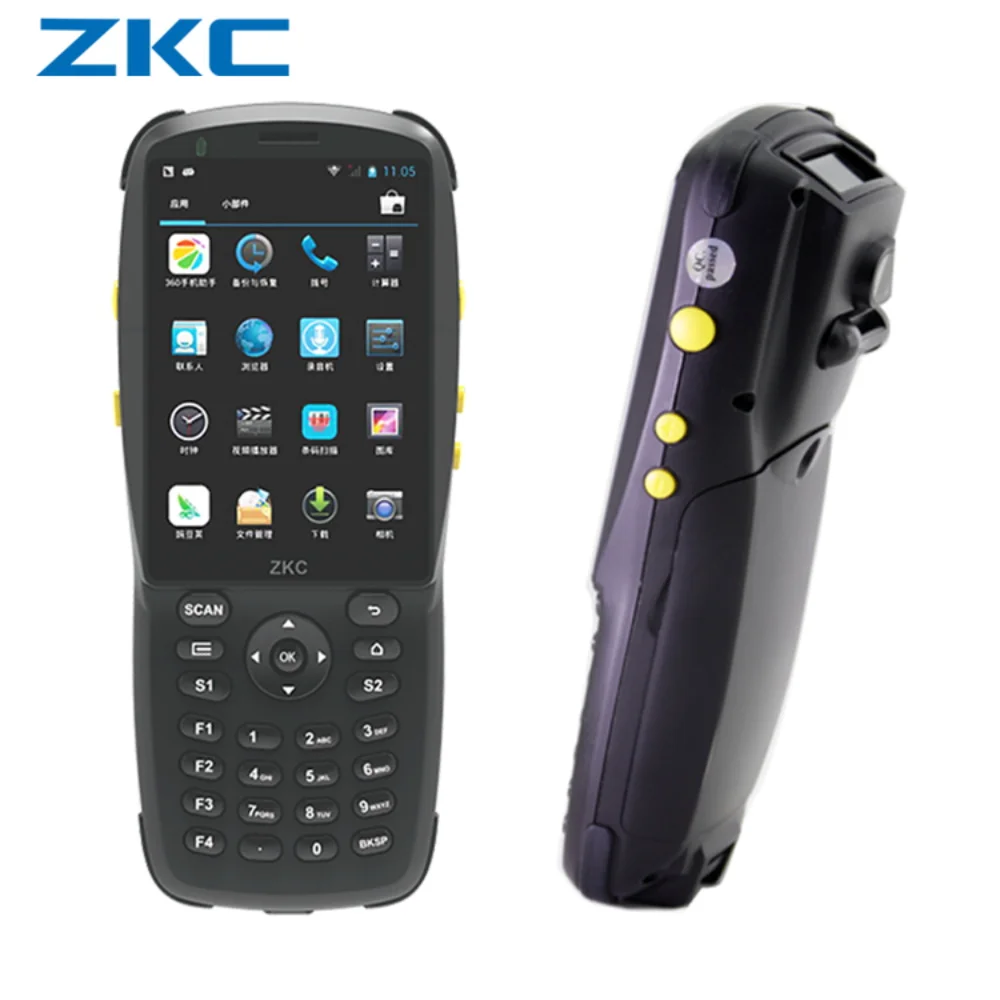 Android 5.1 Rugged  Handheld 3G Wifi  NFC RFID Reader 1D 2D Barcode   Pda bisofice usb 1d handheld barcode scanner