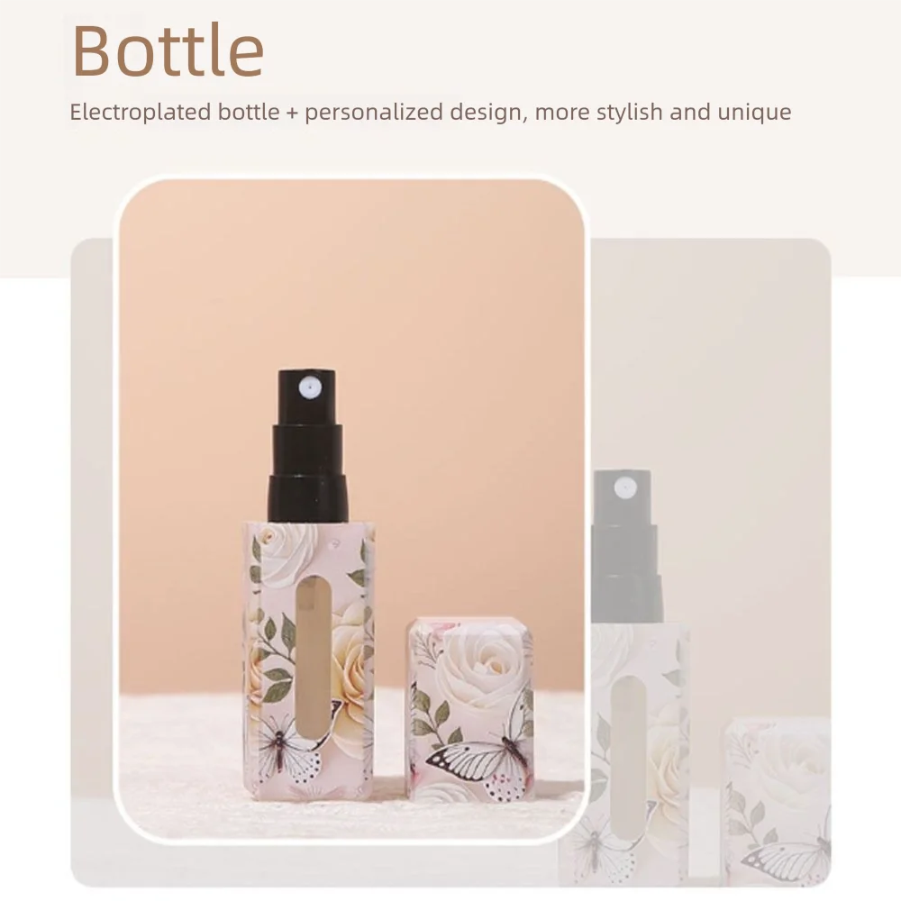 5ml Perfume Atomizer Refillable Empty Cosmetic Containers Leak-proof Perfume Dispensing Bottles for Travel Cosmetic Dispenser