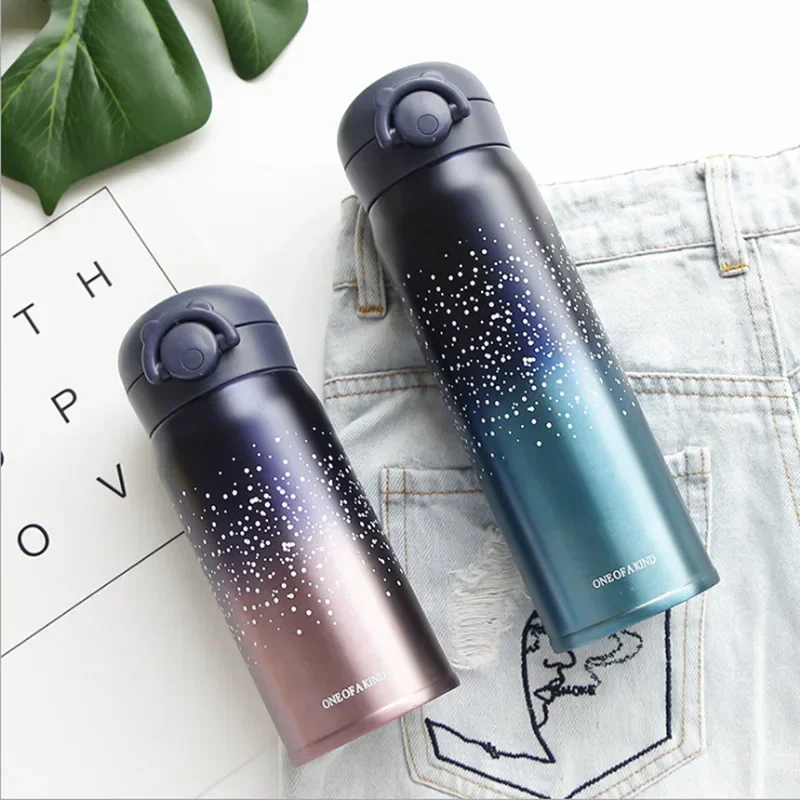 Vacuum Flask Thermos Mug for Coffee Tea Stainless Steel 350ml/500ml Portable Travel water bottle thermal mug stainless steel thermos bottle thermal water bottle stainless steel water bottle stainless steel cup stainless steel thermos cup