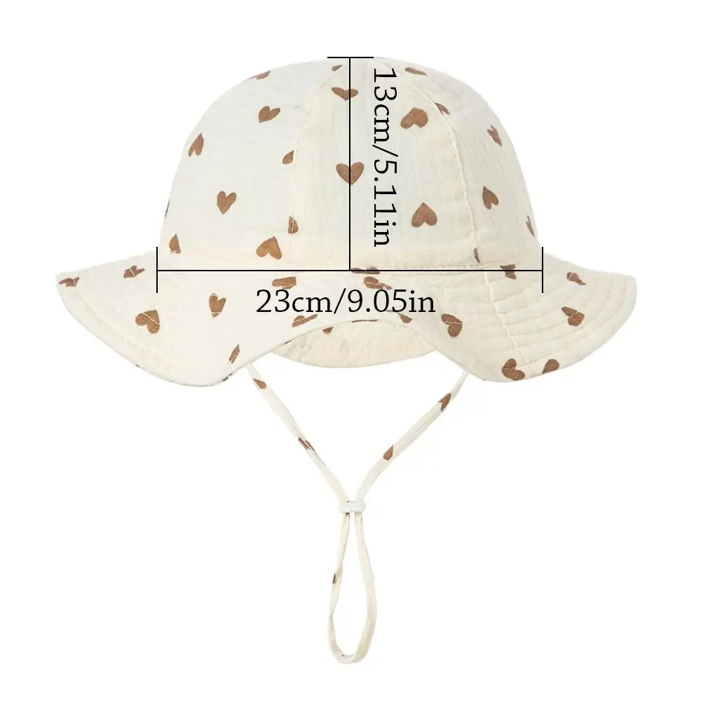 Cotton Kids Bucket Hat for Beach and Outdoor