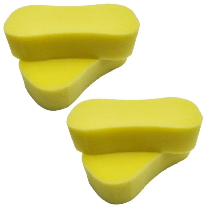 

Car Wash Sponge Extra Large Size Washing Cellulose Super Absorbent Multi-Use Cleaning Sponge - Yellow 4 Packs