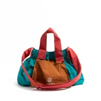 CKKUI femmes mode Simple grande capacité pliable Shopping épicerie sac à main marque à la mode Design de luxe Patchwork pliable sac 1