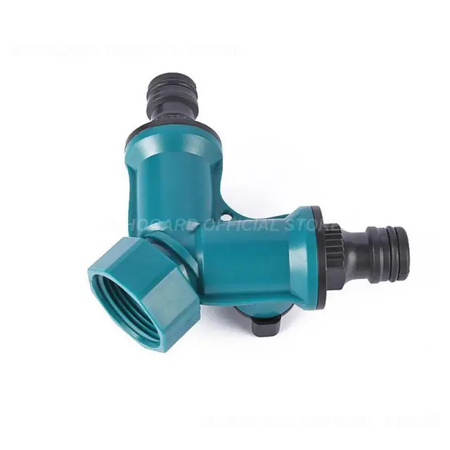 Mosógép Csaptelep Csatlakozó Eltávolítható Vezérlőkapcsoló Elosztó Egy-Kétirányú Szelep Műanyag Víz Hasadó Kerti Szerszámok - Image 3