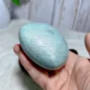 High Quality Natural Crystal Amazonite Heart Flashy Gemstones Healing Polished Mineral Energy Home Decorations Gift 5