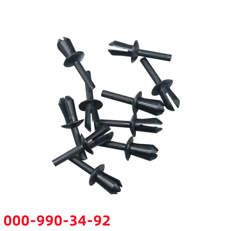 

100Pcs Auto Plastic Fastener Clips Auto Parts And Accessories Rocker Panel Moulding Clips 000-990-34-92 P27
