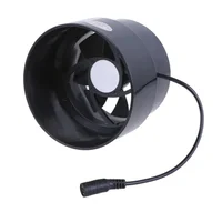 ที่มีประสิทธิภาพท่อ EXTRACTOR พัดลม 12V ระบายอากาศไอเสียพัดลม 100 มม.-110 มม.สําหรับกลางแจ้งขับเคลื่อนโดย 12V แผงพลังงานแสงอาทิตย์/อะแดปเตอร์ไฟ 5