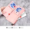 Women Long Wallet RFID Function Large Capacity Zipper Clutch Bag Phone Pocket Coin Pouch Card Holder PU Leather Money Purse 4