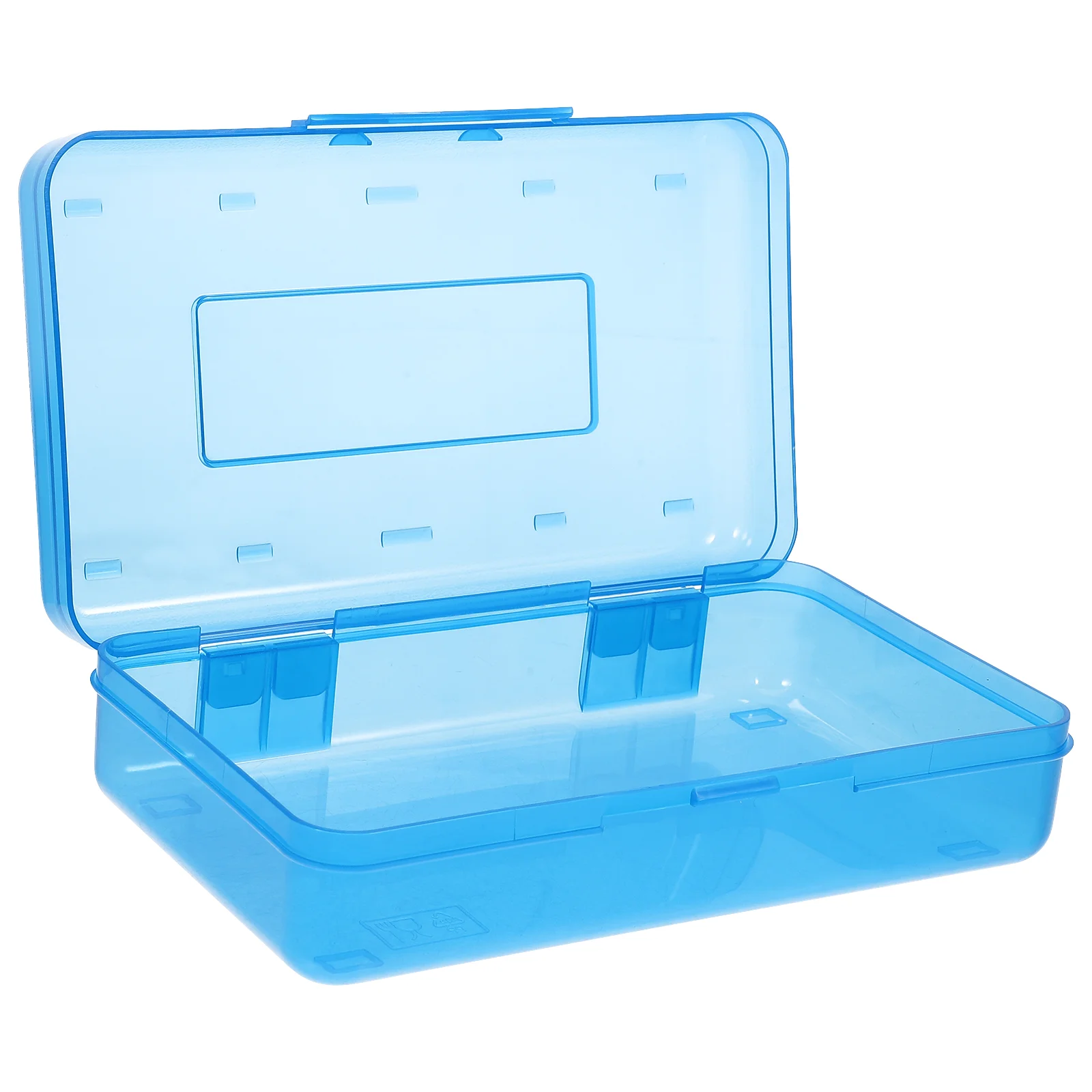 

Stationery Box Small Plastic Pencil Case Pencils Storage Cases Holder Supplies Clear Hard Container Pupils