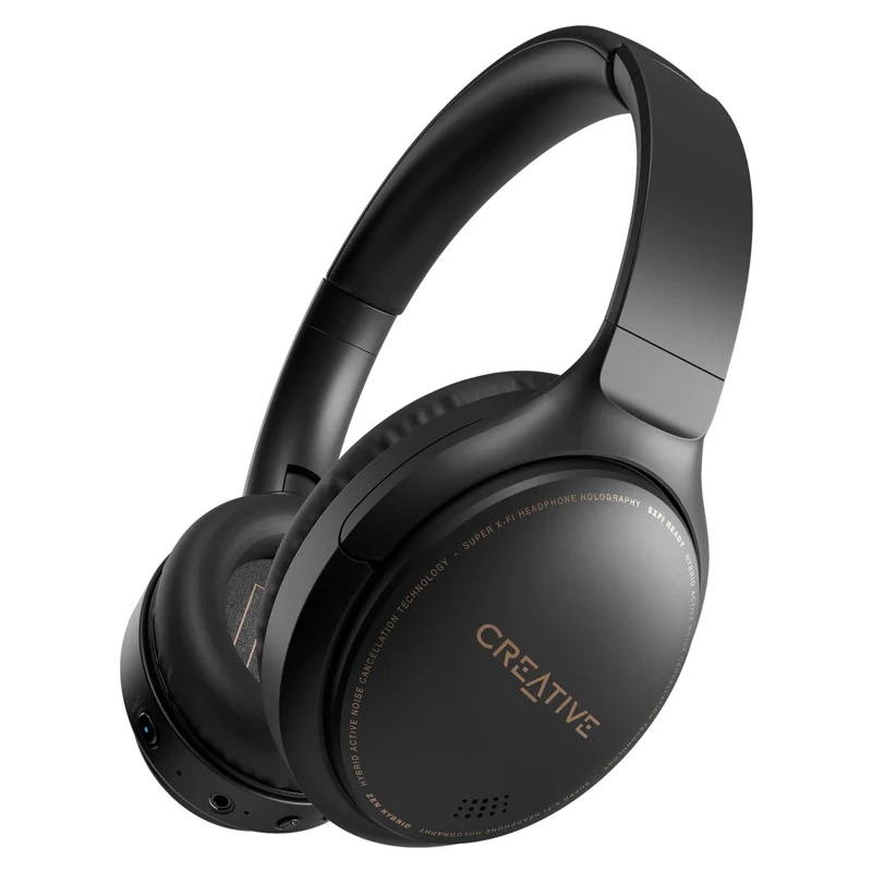 

Creative Zen Hybrid Wireless Over-Ear Headphones with Hybrid Active Noise Cancellation Ambient Mode Bluetooth 5.0 Built-in Mic