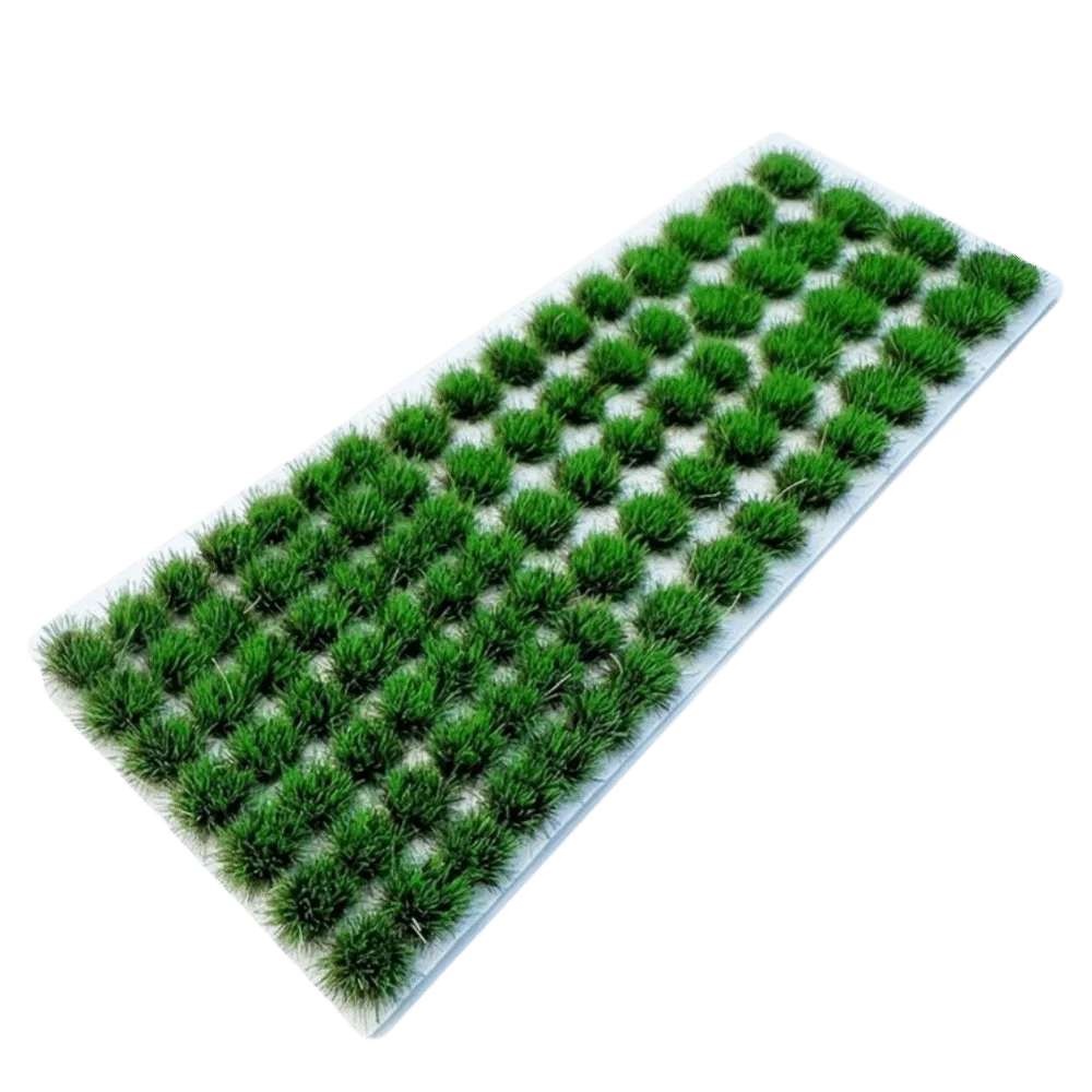 90Pcs 5mm Wetland Grass Cluster Artificial Plants DIY Model Materials Miniature Wetland Grass Static Grass Tuft