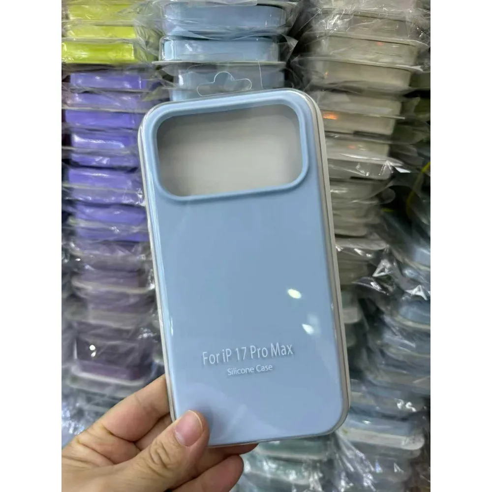 Premium Liquid Silicone Soft Case with Wireless Charging Support