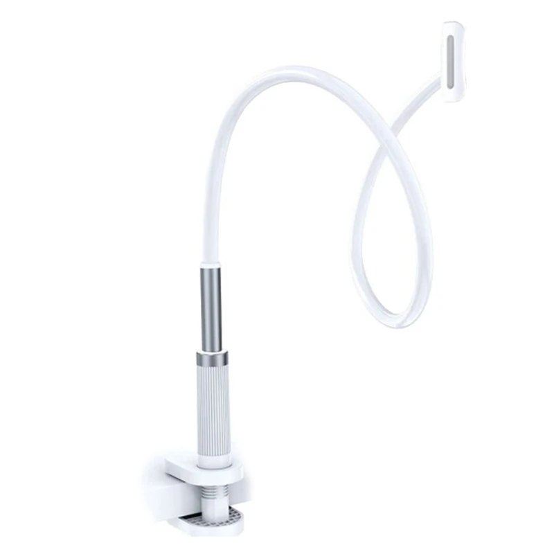 

Прикроватная подставка для телефона Gooseneck, регулируемая настольная подставка для телефона, Гибкая длинная подставка для ленивых