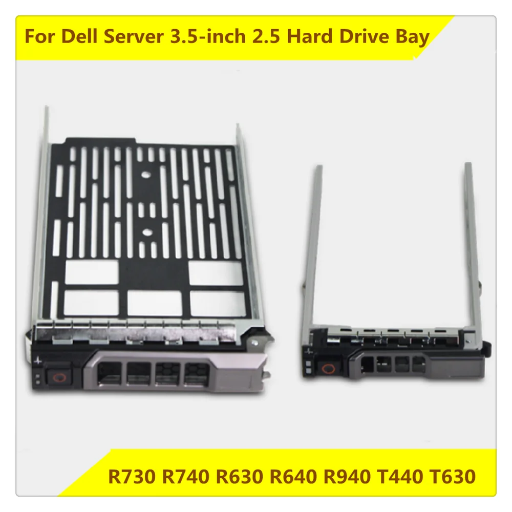 5Pcs Hard Drive Bay R730 R740 R620 R930 T640 R940 Rack Adattatore Per Dell Server 13/14 Generazione 3.5/2.5 Pollici