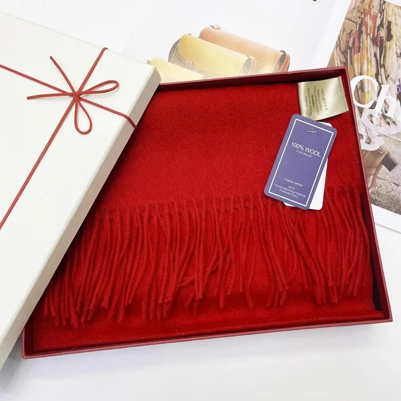 Bright red + high-end gift box gift bag
