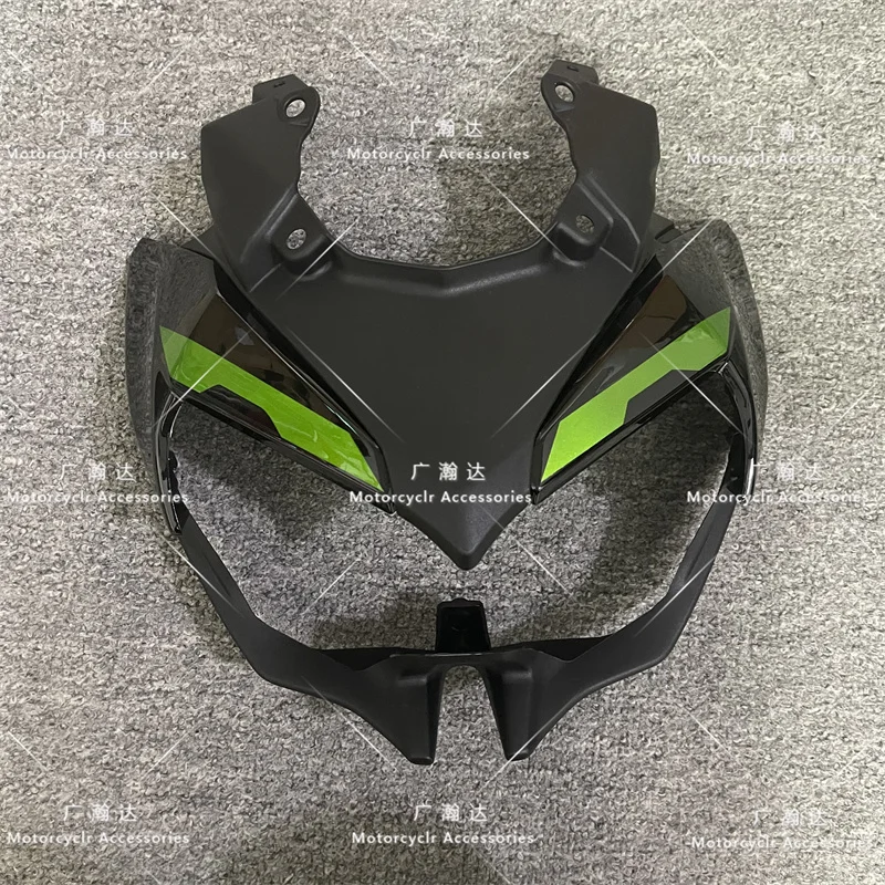 

Green Front Nose Headlight Fairing Cowling Set Fit For Kawasaki Z650 Z 650 2020 2021