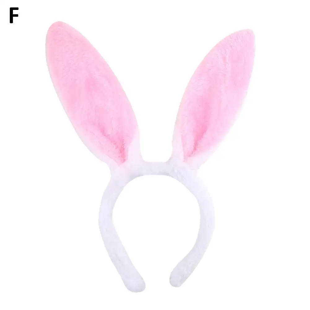 Cute Rabbit Ears Rabbit Headband Ears Plush Headband Headwears Anime Bunny Hairpin Cosplay Girls Hair Accessories cute hair clips