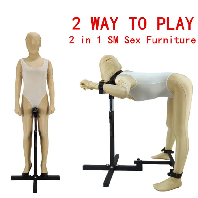 Detachable BDSM Sex Furniture Restraint Frame Sex Machine SM Bondage Handcuffs Collar Sets Slave Torture Sex Toys Adult Games