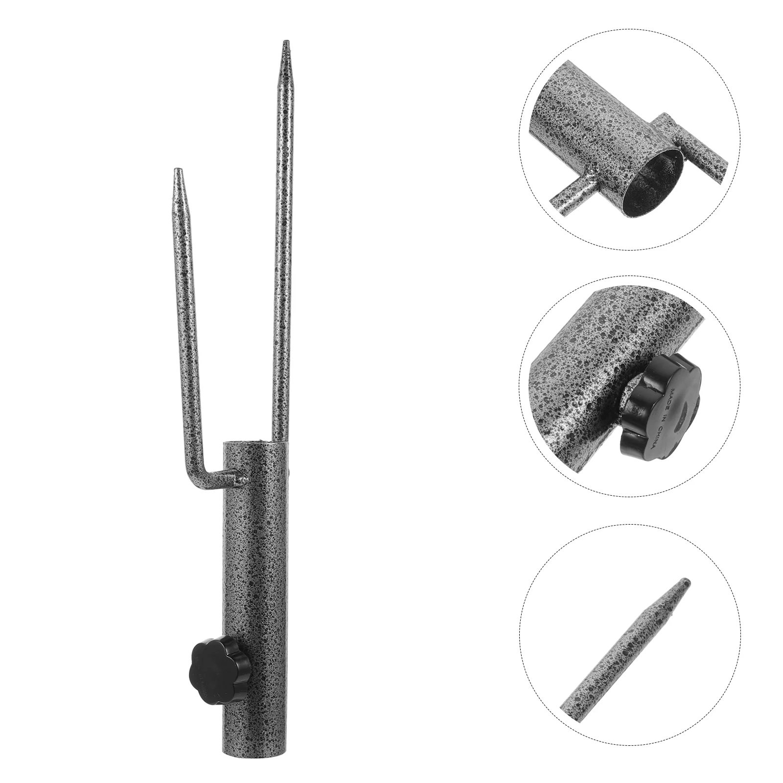 

Зонт с якорем, песочным песком, Пляжная подставка, подставка с шипами, пляжный зонт, подставка, металлический флаг, садовый, стальной, сверхпрочный, портативный
