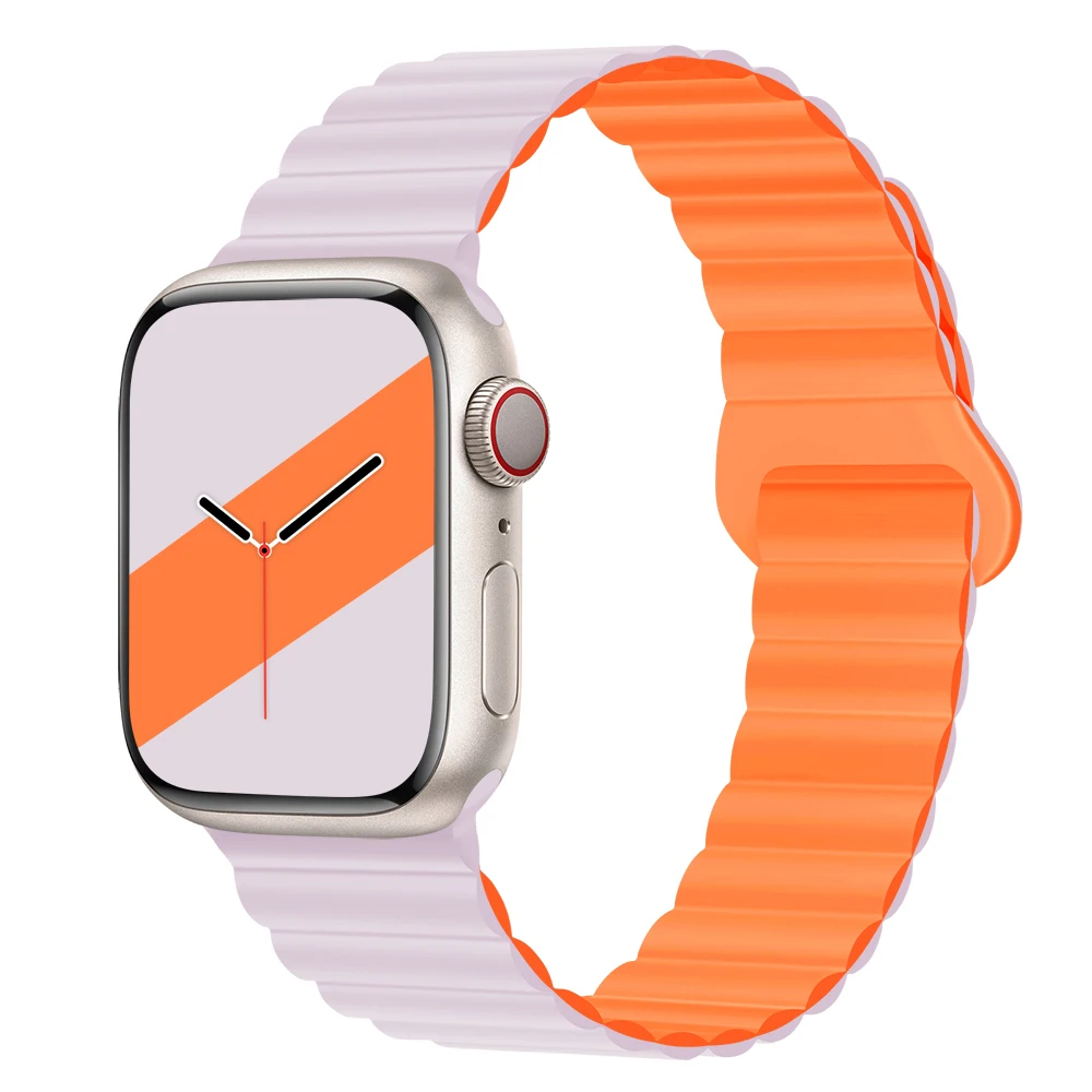 Magnetic Silicone Strap for Smartwatch - Premium Adjustable Bracelet