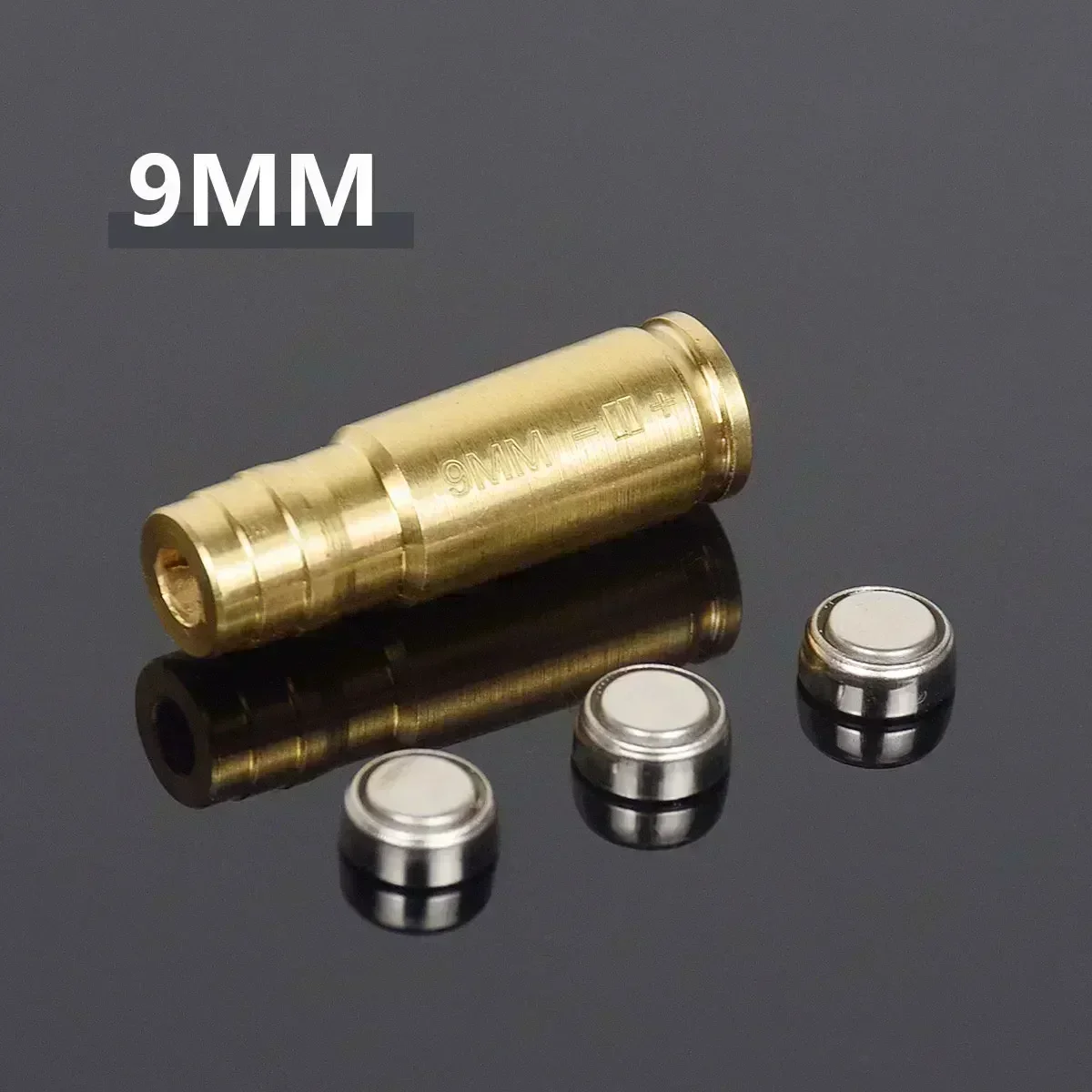 Laser bore sight 12GA 20GA 5.45x39 7.62x39 9x19mm .223 .308 .338 gauge red training bullet CAL cartridge caliber