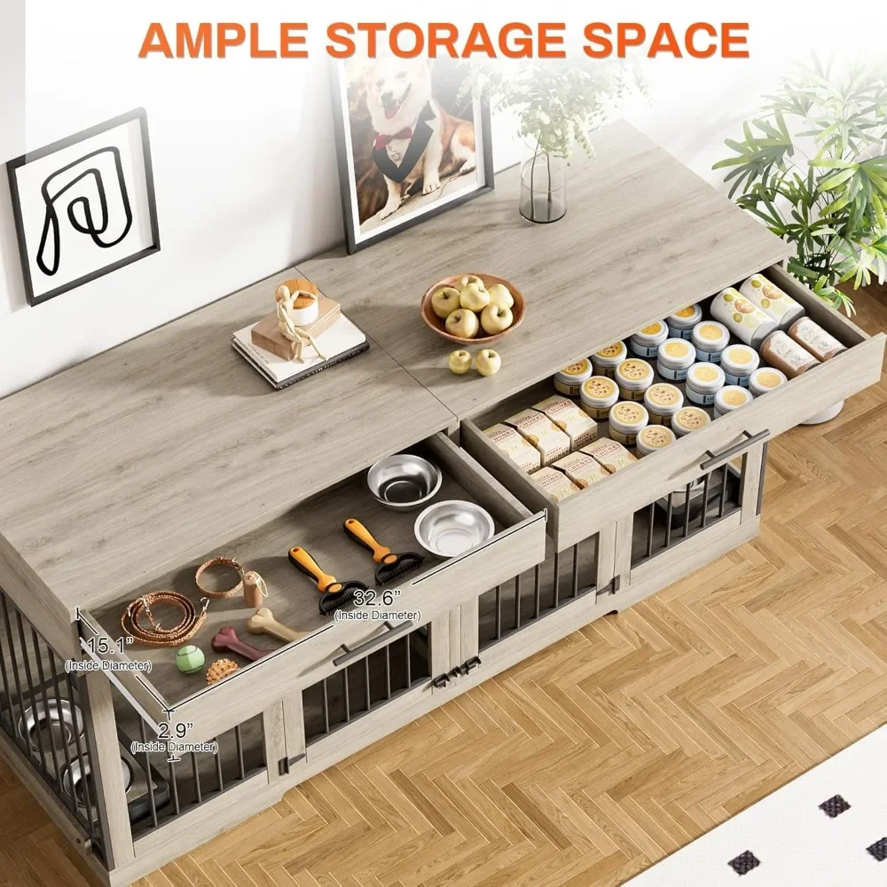 Large Wooden Dog Kennel 4