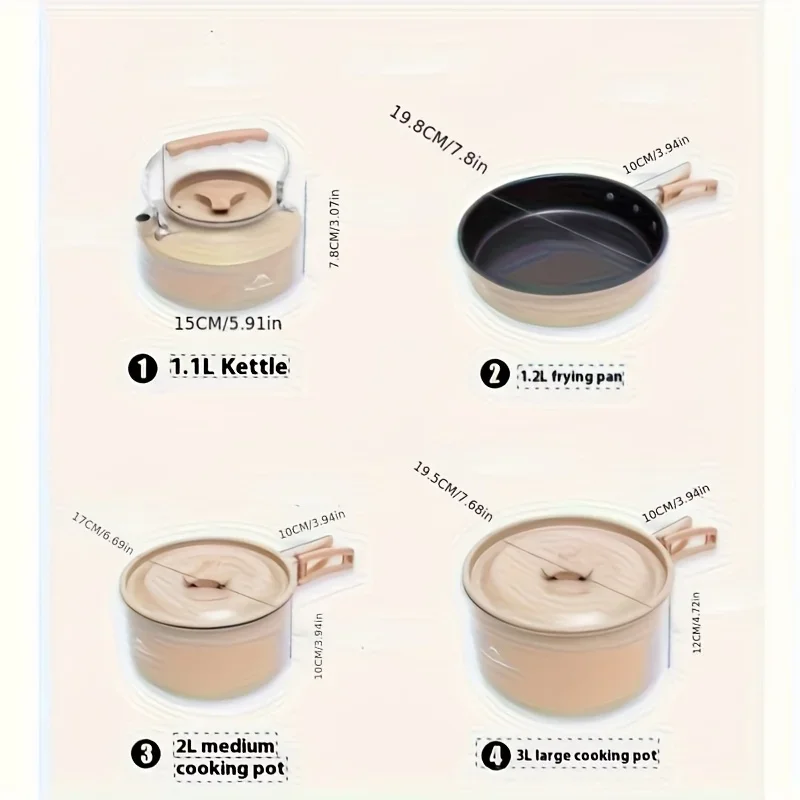 Kettle Cookware Set 6