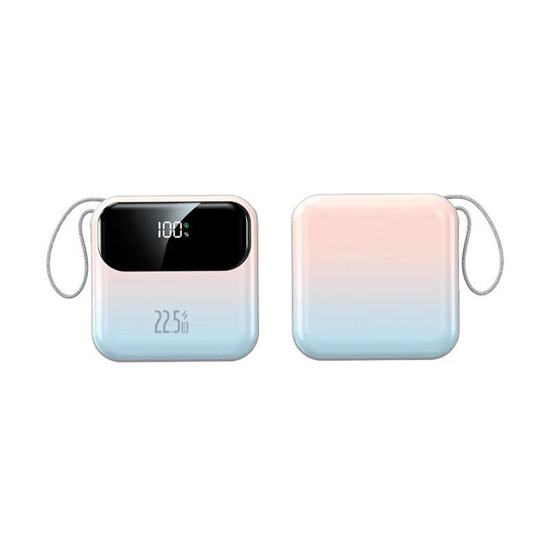 The New Mini Compact Comes with Its Own Cable Super Fast Power Bank 20000mAh 120W with Cable 3