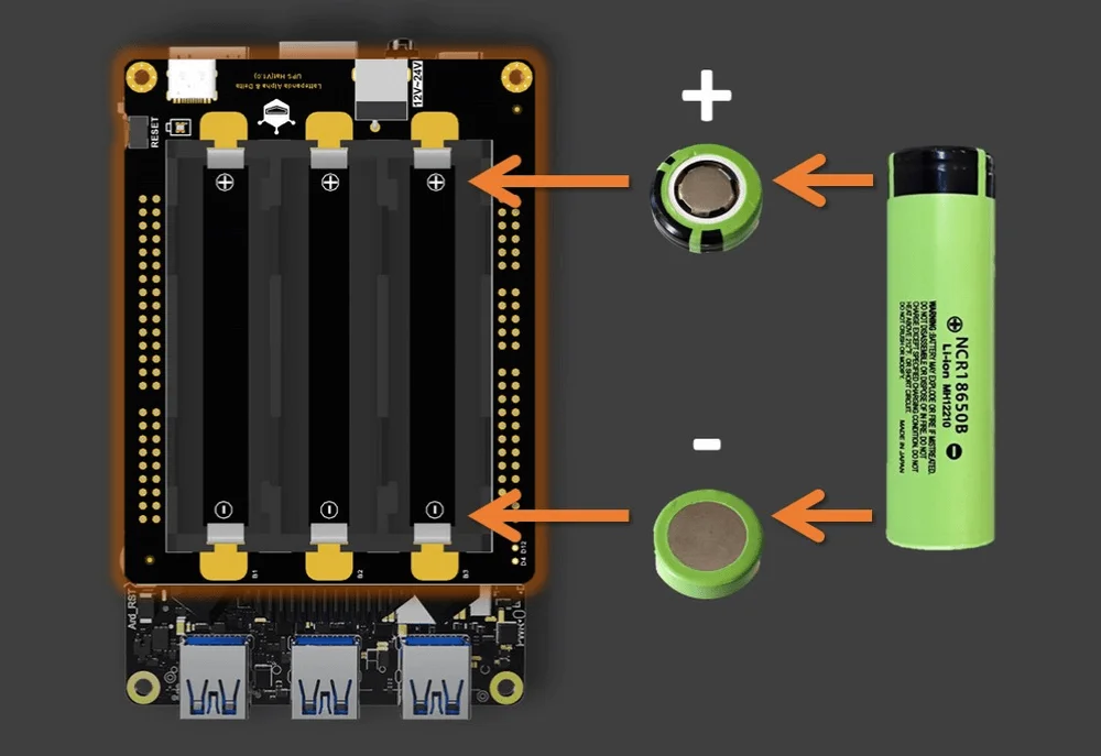 DFRobot UPS Hat for LattePanda Alpha Delta Single Board