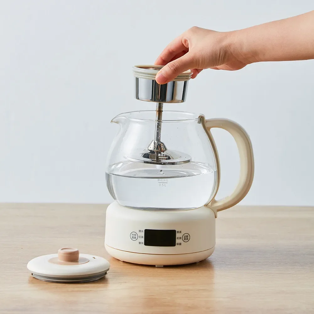 220V 1000ML Electric Teapot Electric Tea Stove Tea Cooker Steamer Household Fully Automatic Spray Type Kettle
