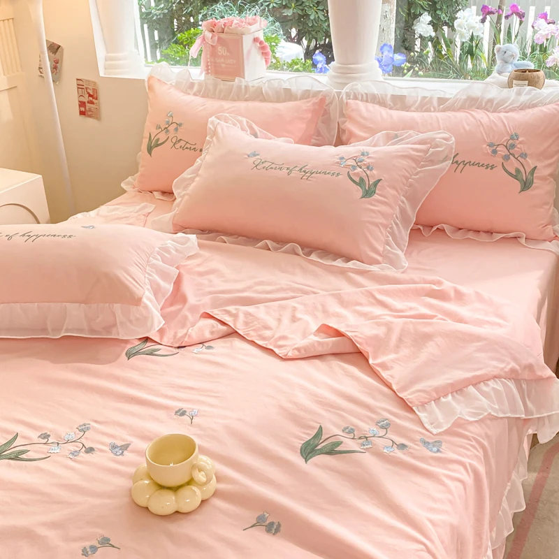 

Летнее одеяло, новинка 2024, удобное и комфортное одеяло из хлопка с водяной промывкой, летнее одеяло, одеяло с кондиционированием воздуха, колокольчики