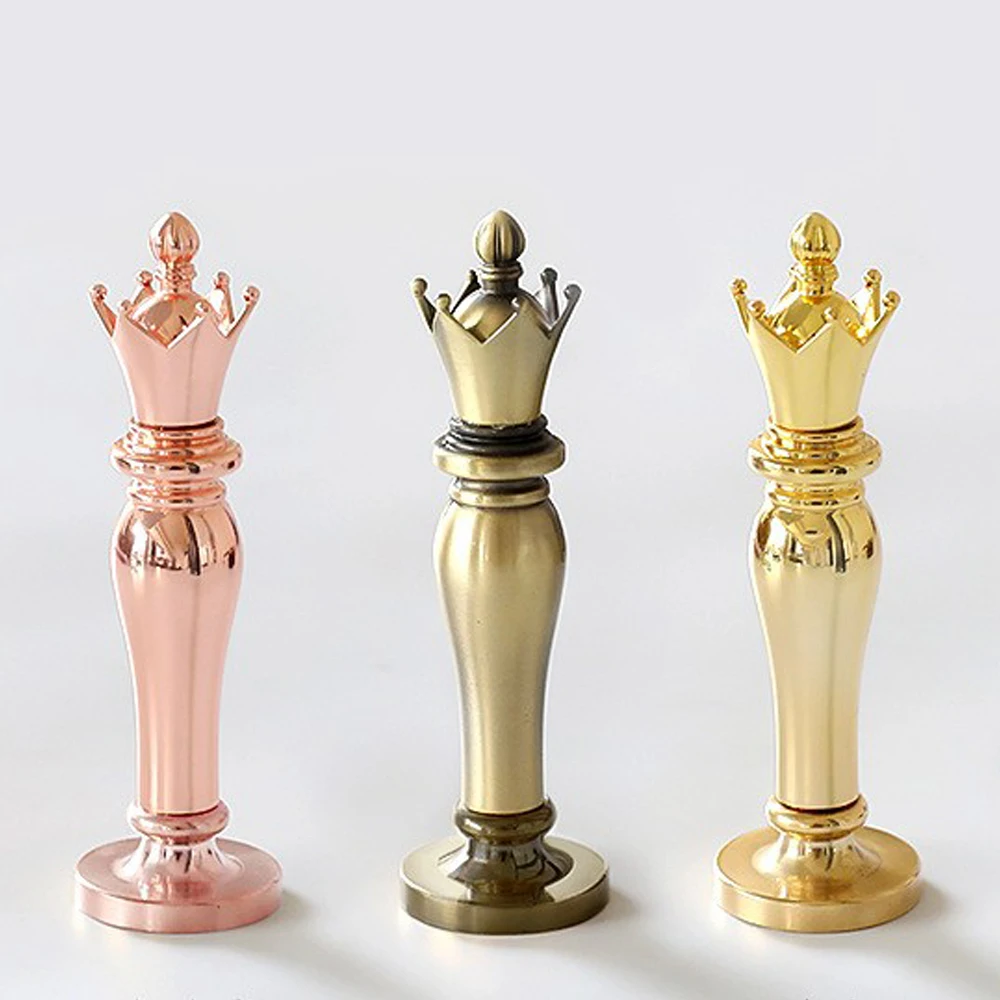 

Металлическая корона печать Ручка Ретро штамп конверт свадебное украшение печать воск печать Скрапбукинг штамп украшение воск печать