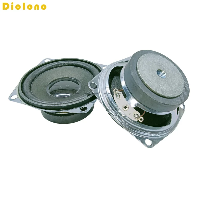 4 Ohm 3W 66MM 2.5 Inch Square Speaker 45MM External Magnetic Foam Edge Height 29MM diy Speaker